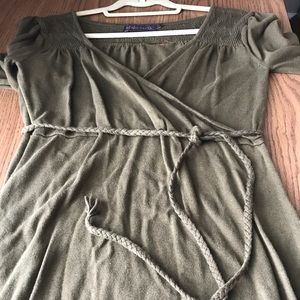 UC L organic cotton/bamboo 3/4 sleeve dress